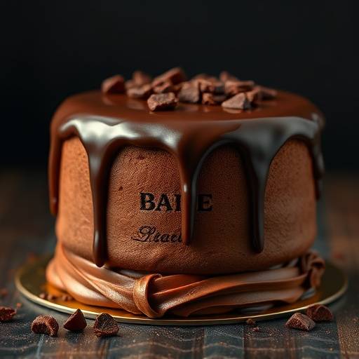 Bolo de Chocolate Cremoso