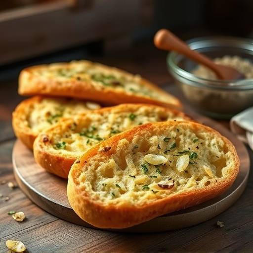 Pão com Alho Caseiro